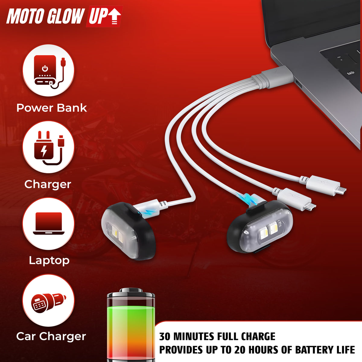 Easy Install Moto Light Kit